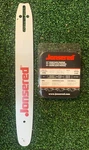 Jonsered Oem 14" Bar & Chain Combo 581797601 3/8" Lp .050 52DL Husqvarna Poulan New. Price: $36.99.