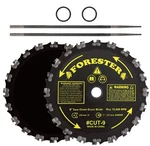Forester Chainsaw Tooth 9" Brush Blade With 3/16" Round File 2 Piece Bundle, ... New. Price: $60.87.