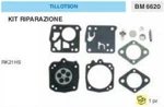 Repair Kit + Membranes Carburetor Tillotson New. Price: $41.24.