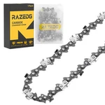 Razedg 20 Inch Carbide Chainsaw Chain, 3/8" Pitch, .050" Gauge, 70 Drive Links, New. Price: $85.36.