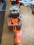 Oem Husqvarna Crankcase, Piston, Cylinder And Fuel Tank Models 61, 66, 266 For. Price: $100.00.