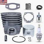 Husqvarna Chainsaw Cylinder Kit Replacement 46MM Piston Fuel Line Filter Gasket New. Price: $51.66.