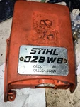 Stihl 028WB Wood Boss Top Engine Cover Oem Chainsaw Shroud Used. Price: $17.95.