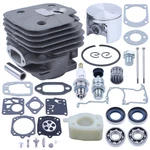 Bore 52MM Cylinder Piston Kit For Husqvarna 162 266SE Decompression Valve New. Price: $47.97.