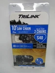 Trilink 10" S40 Drive Links 2 Pack New Chainsaw Echo Poulan. Price: $14.24.