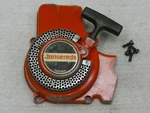 Jonsered 521E Recoil Starter With Screws Used. Price: $40.00.