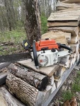 Stihl 041 Av Farmboss Chainsaw With 16 Bar And Runs Used. Price: $250.00.