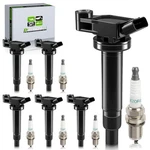 UF267 Ignition Coil Pcak 4589 Spark Plug Fit For Toyota Camry Sienna Avalon H... New. Price: $131.29.