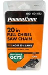 20 Inch Chainsaw Link 3/8 Pitch .050 Gauge GC72 Powercare Full Chisel New. Price: $19.95.