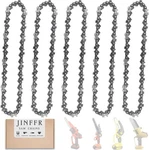 5 Pieces 6 Inch Chainsaw Chain, Replacement For Cordless Electric New. Price: $12.90.