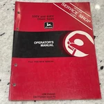 John Deere 55EV & 65EV Chain Saws Operator Manual OM-TY20560 F2 Dealer Copy Very. Price: $18.99.