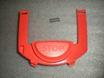 New Oem Gardena 15201-41 Sileno Minimo Lawnmower Stop Button & Spring Part Open. Price: $15.89.