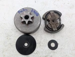 Oem Poulan 2900 46CC Clutch 530014949 530069342 Used. Price: $15.00.