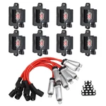 Sparkwhiz UF271 Square Ignition Coils And 748EE Plug Wires Set Compatible New. Price: $141.94.