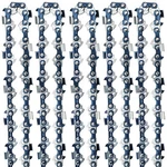 5PCS 12" Inch Chainsaw 3/8"LP Gauge Full Chisel 0.043" New. Price: $31.19.