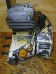 Vintage Pioneer Chainsaw Oem Crankcase/cylinder/more Used. Price: $35.00.