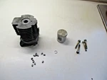 Oem Stihl 009 Chainsaw Piston And Cylinder Mahle 38ZD24 Used. Price: $34.99.