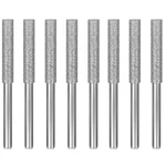 Accencyc 8PCS Diamond Chainsaw Sharpener Burr 3/16" Titanium Silver 4.8MM New. Price: $9.11.