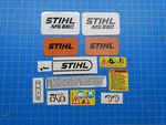Stihl/farmertec 088, Ms 880 Chainsaw Complete Vinyl Decal Sticker Kit. New. Price: $22.95.