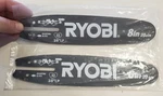 Lot Of 2 Ryobi Chain Saw Bars 8-IN M1430833-1041HL New. Price: $29.99.