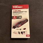 Hyper Tough 12V Cordless Rotary Tool, Digital Speed, 40-PIECE Kit, 5000-35000 New. Price: $26.95.