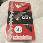 Kakei Chainsaw 3-PACK 3/8" Lp .050 55DL For 16 Guide Bar New. Price: $22.99.