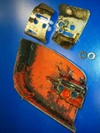 A946851 Cover Homelite Textron 300 10609 Chainsaw A-94685-1 (3 3P) Used. Price: $23.30.