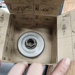 Oregon Power Mate Sprocket 111177X, W/ Bearing, Olympyk (oleo-mac), & John Deere New. Price: $35.00.