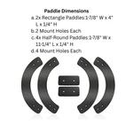Kintle 753-04472 Snow Blower Rubber Paddle Set 21" Mtd Craftsman 6PC New. Price: $28.50.