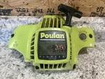 Poulan 2050 2.0 Pioneer Chainsaw Fan Housing Starter Rope Handle Pulley Used. Price: $31.99.