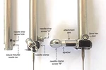 Viking Husqvarna #413 2423 (BIN-6C) Needle Clamp For Solid Round Bar New. Price: $58.50.