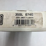 Oregon Genuine Cutting Chain 35SL074G 22BPX074G New. Price: $30.00.