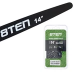 8TEN 14" Chainsaw Guide Bar & .050 Gauge 1/4 Pitch 76DL For Oregon New. Price: $67.95.