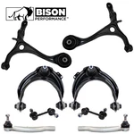 Bison Performance 8PC Front Control Arm Sway Bar Tie Rod Ends Kit Accord Tsx New. Price: $137.95.