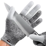 Nocry Cut Resistant Work Gloves Women And Men, Large, Reinforced (grey) New. Price: $61.55.
