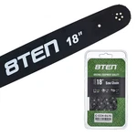 8TEN 18" Chainsaw Guide Bar & .063 3/8 66DL For Stihl Ms 660 440 460 360 New. Price: $43.95.