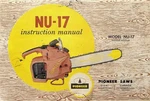 Vtg 1962 Pioneer Model NU-17 Chain Saw Manual (38 Pgs.) Good. Price: $24.99.