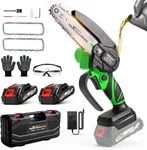 Mini Cordless, 6 Inch Handheld Power Saws With 2 Batteri New. Price: $69.99.