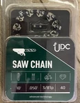Udc Parts 10-INCH Chainsaw S40 .050 Gauge Drive Links 3/8 Pitch New. Price: $13.99.