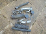 Lotus Esprit Stevens S4 Fuel Fillers Caps Pipes - Car Set Used. Price: $102.23.