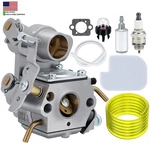 Carburetor For Poulan Pro PP4218A 18" 42CC Chainsaw Engine Replacement Part New. Price: $16.99.