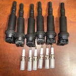 6X Partszen Ignition Coils & Spark Plugs FR7NPP332 For Bmw E82 E90 E92 128I 328I New. Price: $42.99.