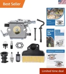 MS250 Carburetor & Air Filter Replacement Kit For Stihl Chainsaws - Walbro WT286 New. Price: $35.99.