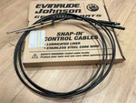 Pair Of Oem Johnson Evinrude Omc 173110 Control Cables - Throttle/shift New. Price: $68.95.