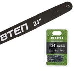 8TEN 24" Chainsaw Guide Bar & .050 3/8 84DL For Stihl 066 044 064 33RSF84E New. Price: $61.95.