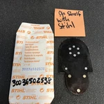 New Oem Stihl Chainsaw Guide Bar Nose Sprocket Tip 3003-650-2538 Nib. Price: $50.00.