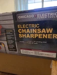 Chicago Electric Power Tools Chainsaw Sharpener #63804 New. Price: $30.00.