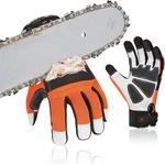 Vgo... 1PAIR Chainsaw Gloves, 12-LAYER Protection Left Hand Back,goa New. Price: $57.79.
