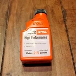 Stihl (1) 2.5 Gal High Performance 2-CYCLE Engine Oil 6.4 Fl Oz Genuine Oem New. Price: $8.50.