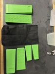 Unco- Tree Felling Wedges With Spikes 6 Pcs 5.5", 8" & 10", Green W/ Bag New. Price: $20.71.